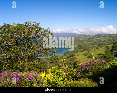 Lake Arenal, in central Costa Rica, a perfect place to relax. Stock Photo