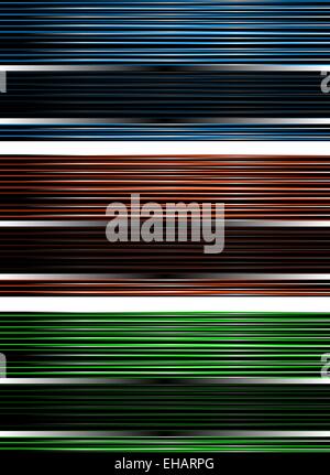 Set of simple abstract banners Stock Photo