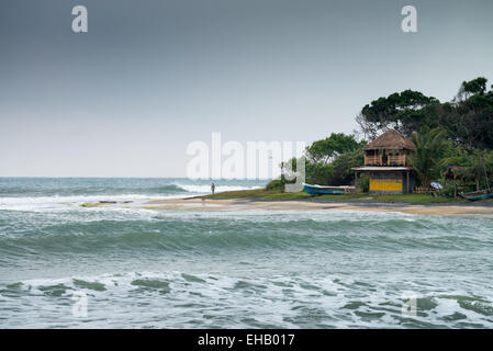 empty beaches,  Arugam Bay, Sri Lanka, Asia Stock Photo