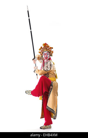 The main characters in the opera Monkey King Stock Photo