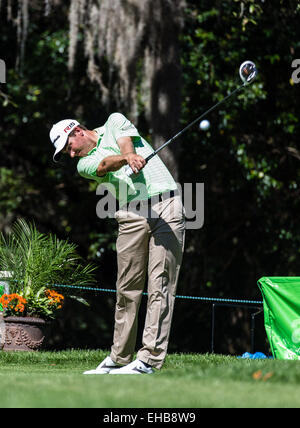 Palm Harbor, Florida, USA. 10th March, 2015. Brendon Todd with the drive on the 11th hole at the Innisbrook Resort (Copperhead) in Palm Harbor FL. Credit:  Cal Sport Media/Alamy Live News Stock Photo