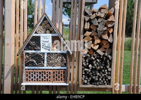 Nest box for insects Stock Photo