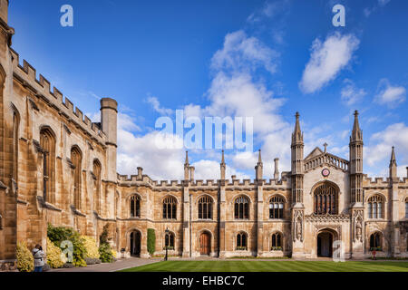 New Court, Corpus Christi College, Cambridge. Stock Photo