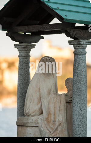 Arona, Lake Maggiore, Piedmont, Italy Stock Photo