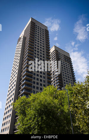 Argentina, Buenos Aires, Puerto Madero, housing, newly built high rise apartment buildings Stock Photo