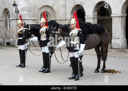 LONDON - APRIL 6,2008: Changing of the Guard London on April 6, 2008 in London. Stock Photo