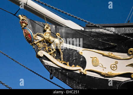 SS Great Britain, Isambard Kingdom Brunel's famous ship, restored and in dry dock at Bristol Harbour Stock Photo