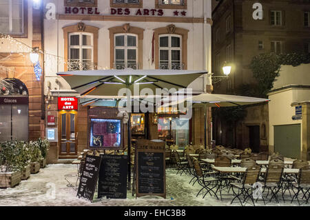 Strasbourg, France, Europe - Restaurant Hotel On The Banks Of The Stock 