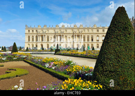 Chateau Versailles garden and park Ile de france France Europe Stock Photo