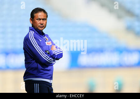 Faro, Portugal. 11th Mar, 2015. Norio Sasaki (JPN) Football/Soccer : Algarve Women's Football Cup 2015 Placement Match between Japan 2-0 Iceland at Algarve Stadium in Faro, Portugal . © YUTAKA/AFLO SPORT/Alamy Live News Stock Photo