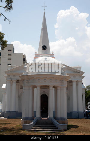The Anglican Church of St George the Martyr, Lebuh Farquhar George Town, Penang Malaysia Stock Photo