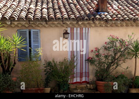 The village of Mougins in the French Riviera Stock Photo