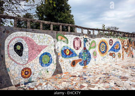 Nek Chand Rock Garden in Chandigarh, Punjab, India Stock Photo