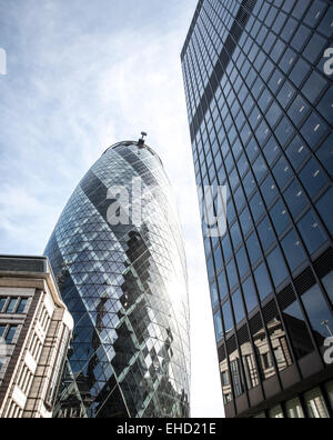 The Gherkin, London Stock Photo