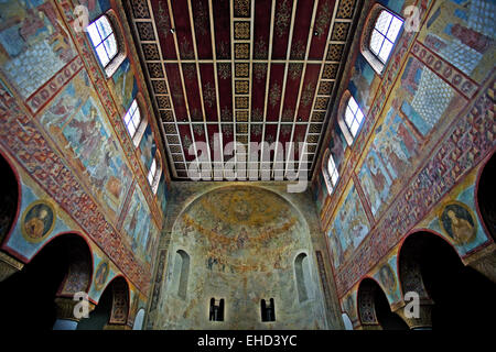 Basilica of St. George, Oberzell, Germany Stock Photo