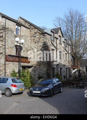 Exterior of Old Mill Inn Pitlochry Scotland March 2015 Stock Photo - Alamy