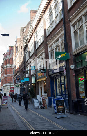 Devonshire Row in London 's Business District - London EC2M Stock Photo