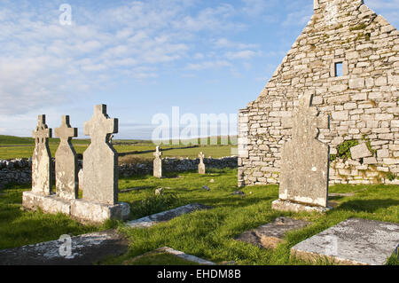 Old irish cemetery Stock Photo