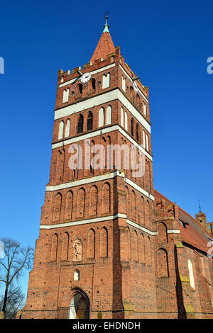 Church of St. George (Kirche Friedland). City Pravdinsk (before 1946 Friedland), Kaliningrad oblast, Russia Stock Photo