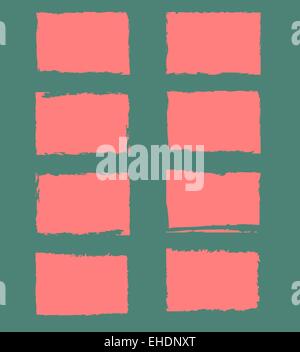 grunger frames, borders Stock Photo