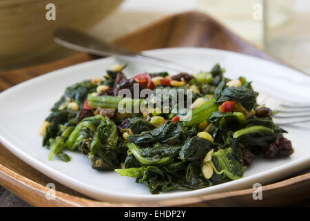 Indischer Spinat - Indian Spinach Stock Photo