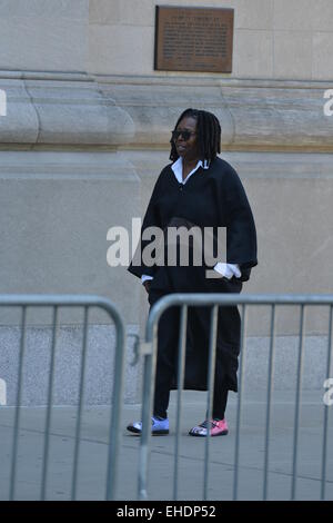 Guests attend the Joan Rivers Memorial Service Featuring: Whoopi Goldberg Where: Manhattan, New York, United States When: 07 Sep 2014 Stock Photo