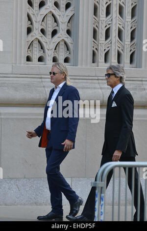 Guests attend the Joan Rivers Memorial Service Featuring: Tommy Tune Where: Manhattan, New York, United States When: 07 Sep 2014 Stock Photo