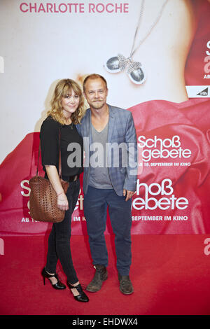 Schoßgebete premiere at Residenz Kino movie theatre. Featuring: Guest Where: Cologne, Germany When: 05 Sep 2014 Stock Photo