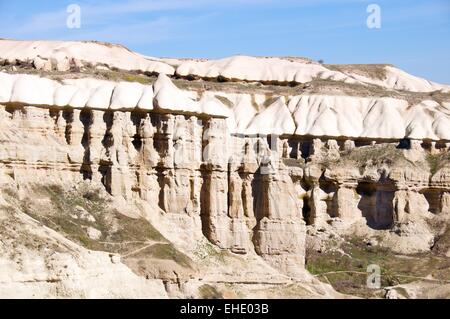 Aerial photo Cappadocia Stock Photo