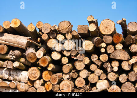 Holzstapel, stack of wood