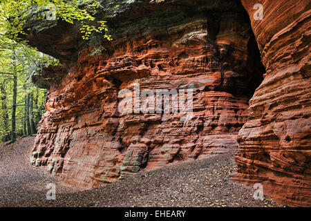 Altschloßfelsen, Eppenbrunn, Pfalz, Germany Stock Photo