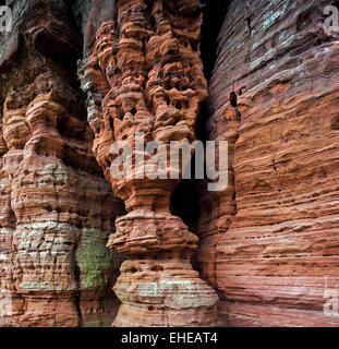 Altschloßfelsen, Eppenbrunn, Pfalz, Germany Stock Photo