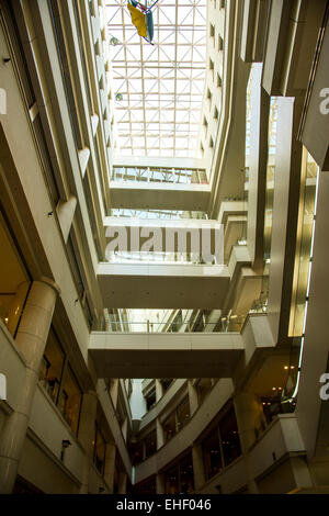 Interior of Tower Hall Funabori,Edogawa-Ku,Tokyo,Japan Stock Photo