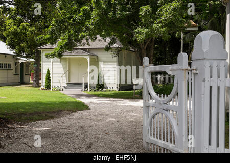 The Elms, mission house in Tauranga, New Zealand Stock Photo