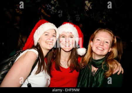 Christmas party at The Rainforest Cafe London. Stock Photo