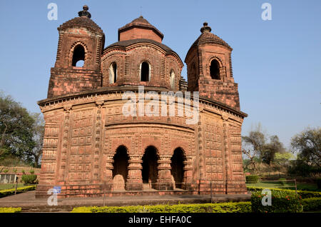 TerracotaTemple  West-Bengal, India Stock Photo