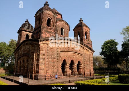 TerracotaTemple  West-Bengal, India Stock Photo