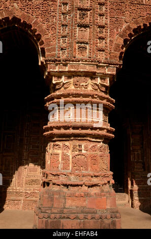 TerracotaTemple  West-Bengal, India Stock Photo