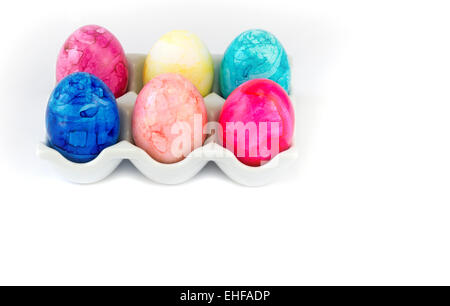 Painted Eggs for Easter Stock Photo