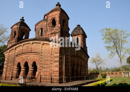 TerracotaTemple  West-Bengal, India Stock Photo