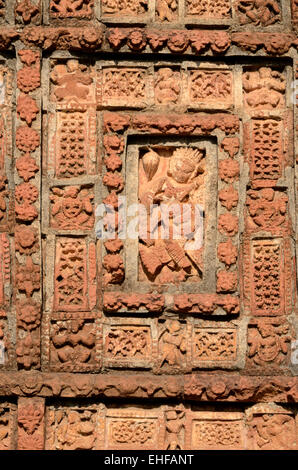 TerracotaTemple  West-Bengal, India Stock Photo