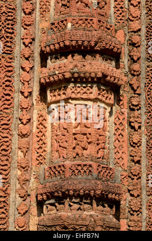 TerracotaTemple  West-Bengal, India Stock Photo