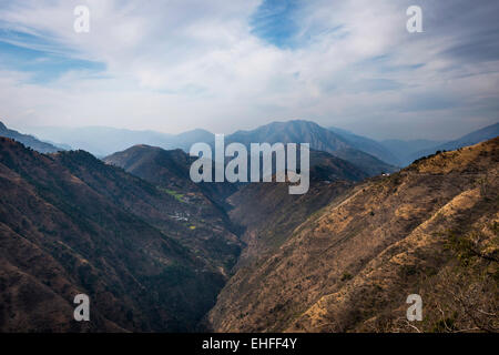 Himalayan foothills near Shimla, Himachal Pradesh, India Stock Photo