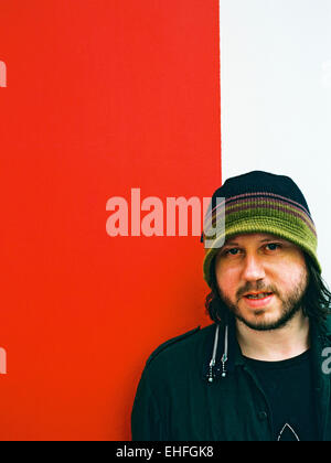 Badly Drawn Boy aka Damon Gough Stock Photo