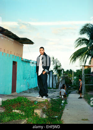 Portrait of Daddy Yankee in Villa Kennedy Puerto Rico Stock Photo - Alamy