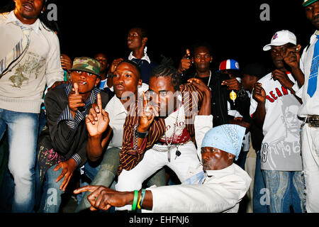 Passa Passa street party in Kingston Jamaica. Stock Photo