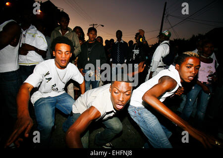 Passa Passa street party in Kingston Jamaica. Stock Photo