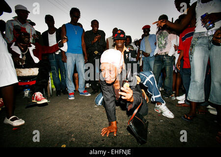 Passa Passa street party in Kingston Jamaica. Stock Photo