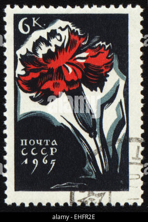 USSR - CIRCA 1965: stamp printed in USSR Stock Photo