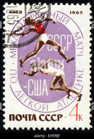 USSR - CIRCA 1965: A stamp printed in USSR Stock Photo